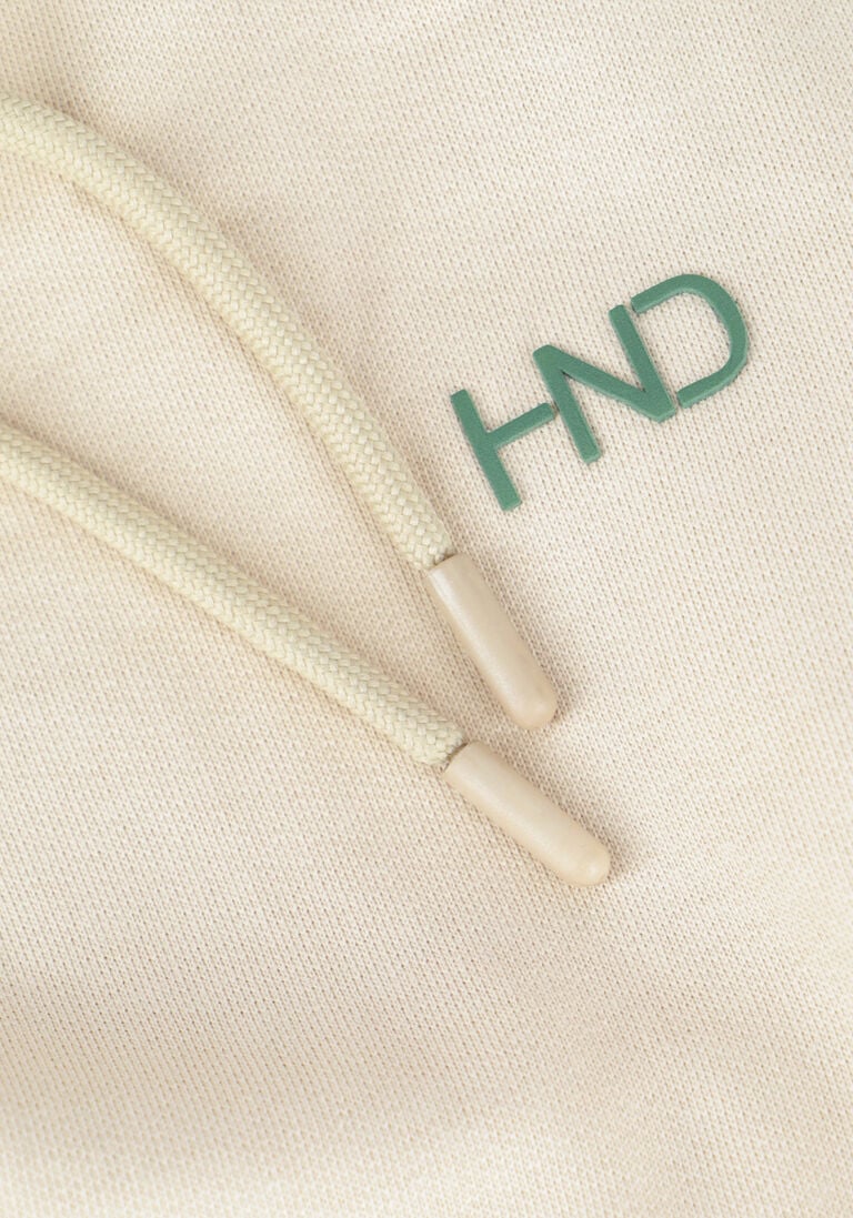 HOUND beige hound trui hoodie