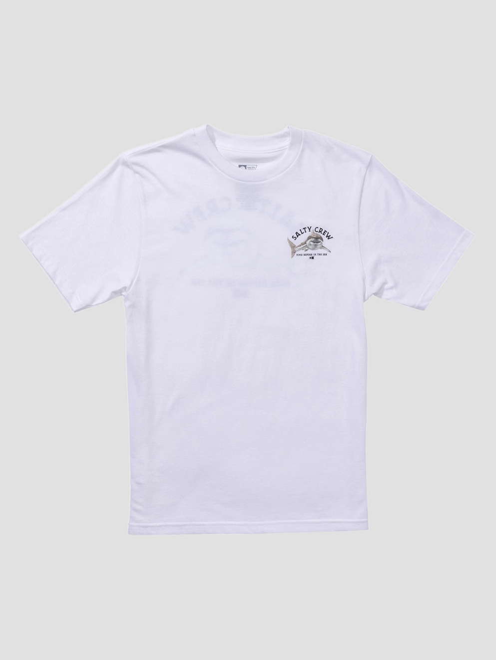 Salty Crew Lurking Kids T-Shirt white