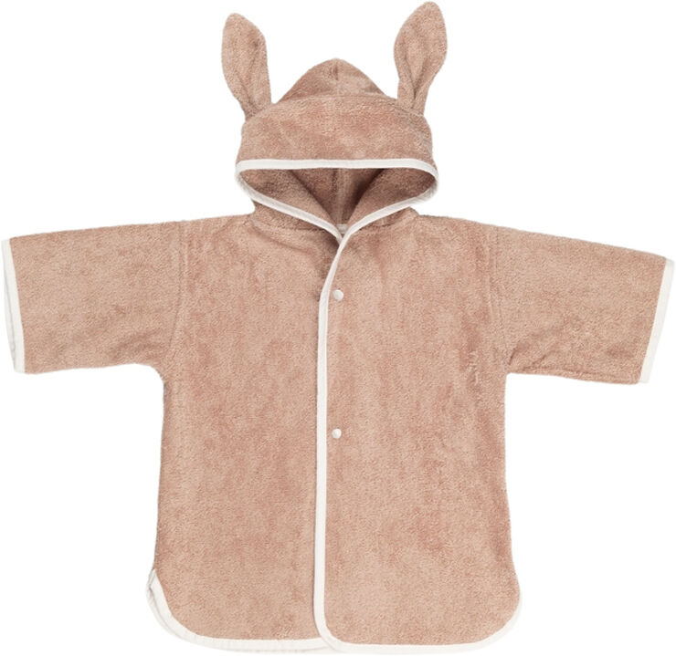 Fabelab Poncho-robe - Baby - Bunny - Old Rose Old rose