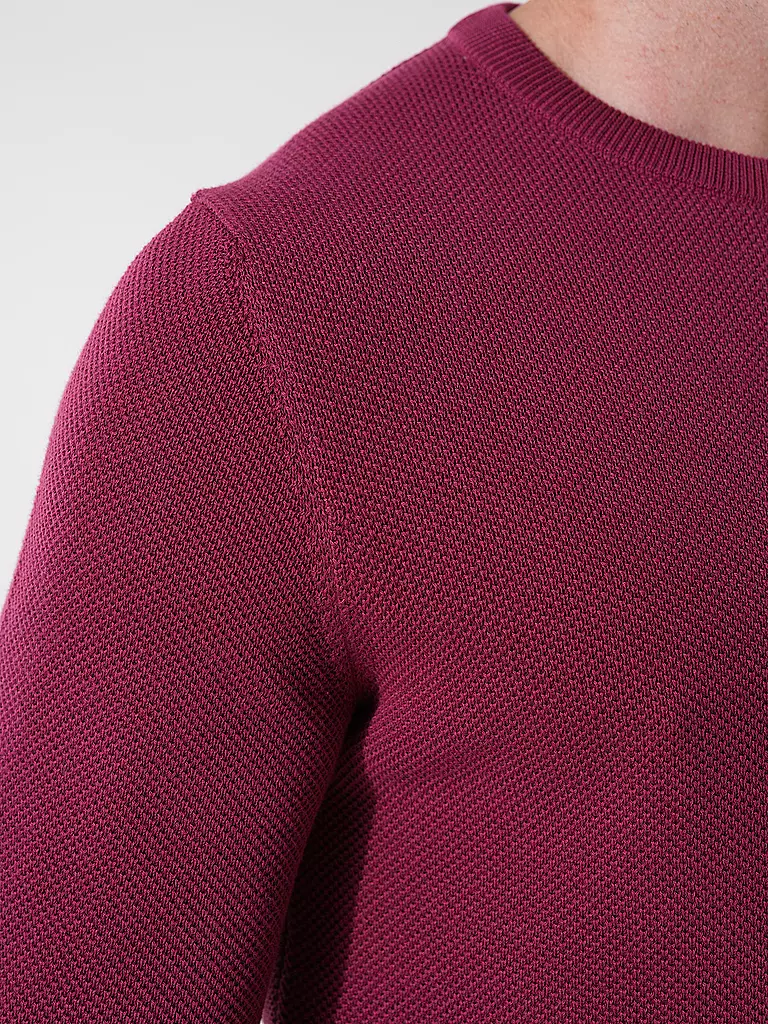 GANT Pullover dunkelrot