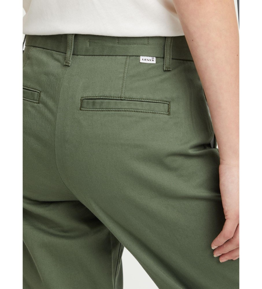 Calça chino essencial Levi's verde