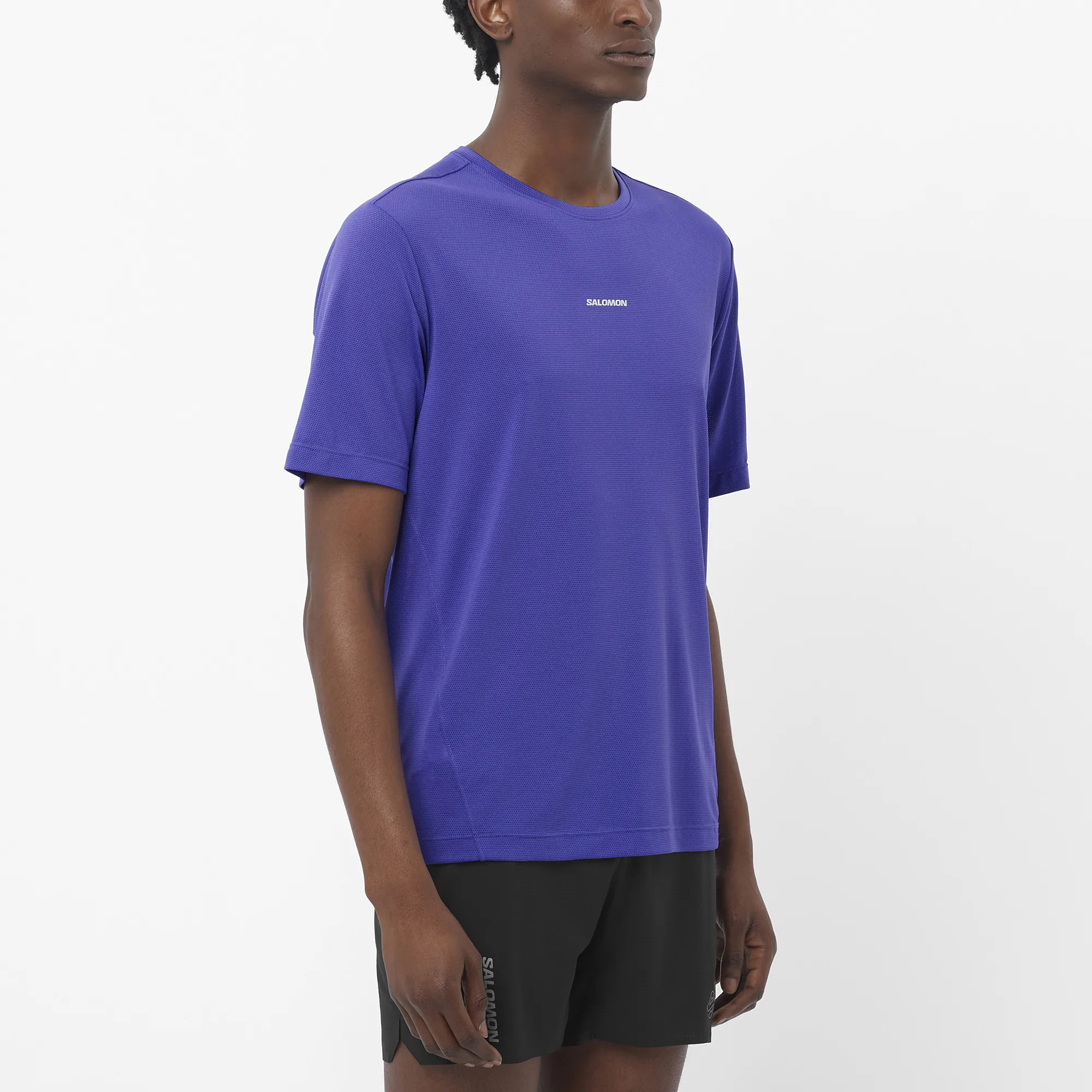 Salomon Men's Shkout Core Short Sleeve Tee Liberty