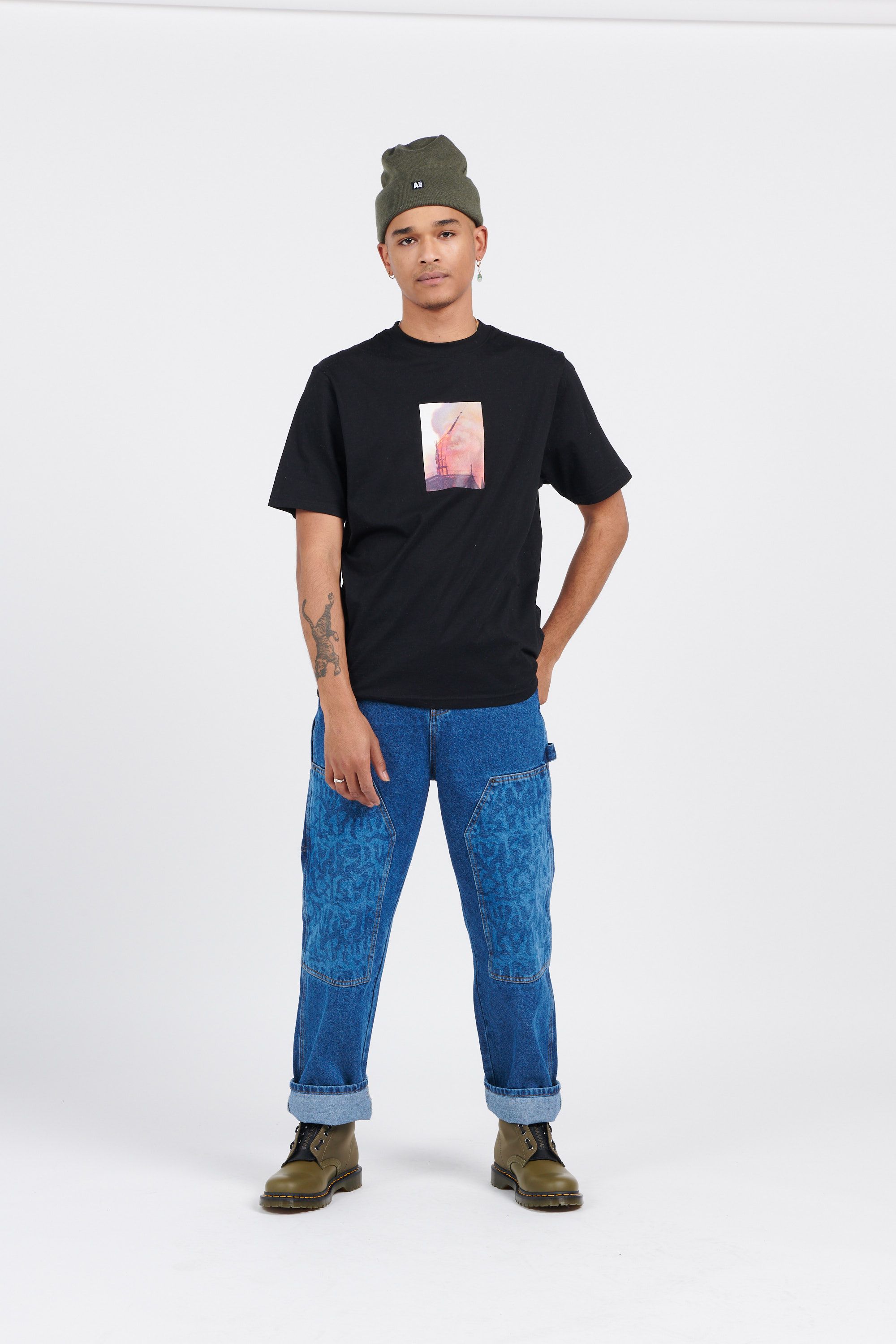 WASTED T-shirt  T-SHIRT SIGHT Noir