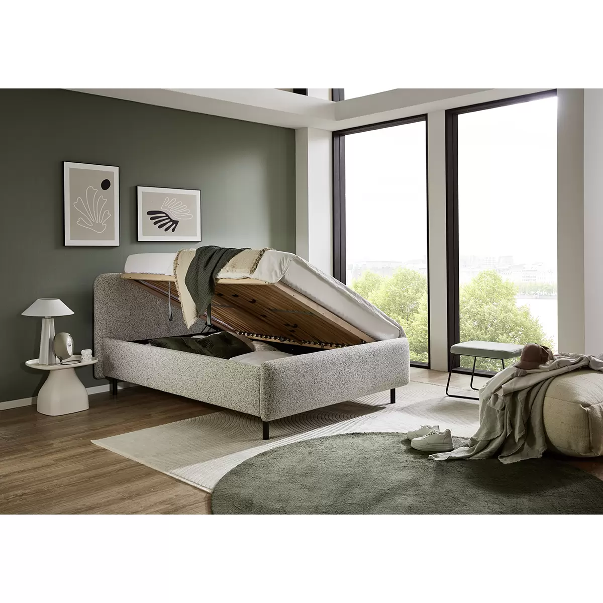 Polsterbett Primo 140x200 Beige