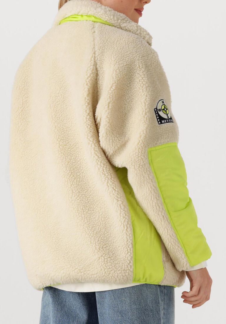 ecru stieglitz teddy jas devante teddy jacket
