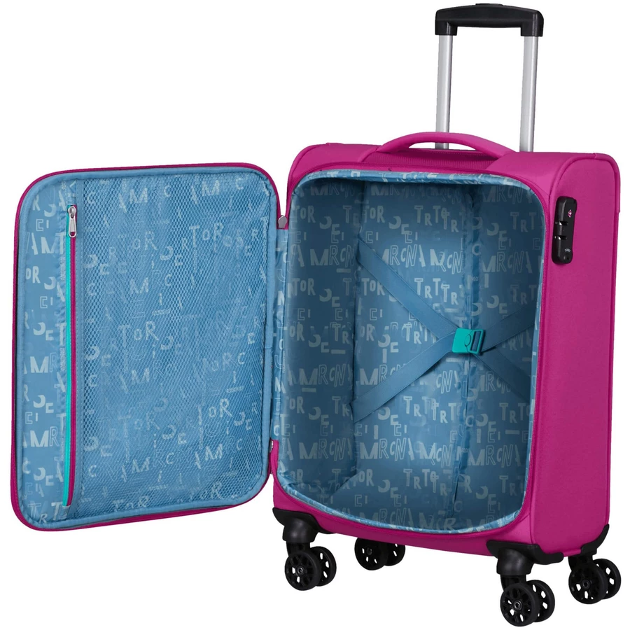 American Tourister Sea Seeker - 4-Rollen-Kabinentrolley S 55 cm deep fuchsia