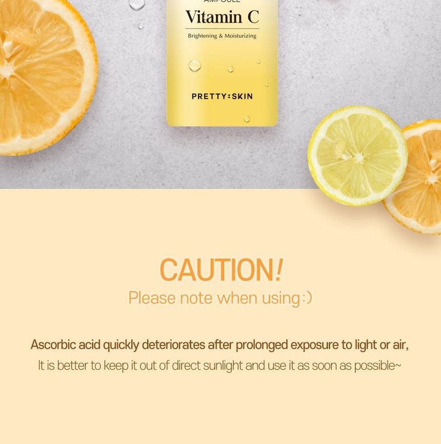 Mooie huid - Vitamine C Ampul