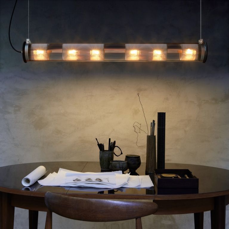 DCW éditions In The Tube 120-1300 wandlamp goud