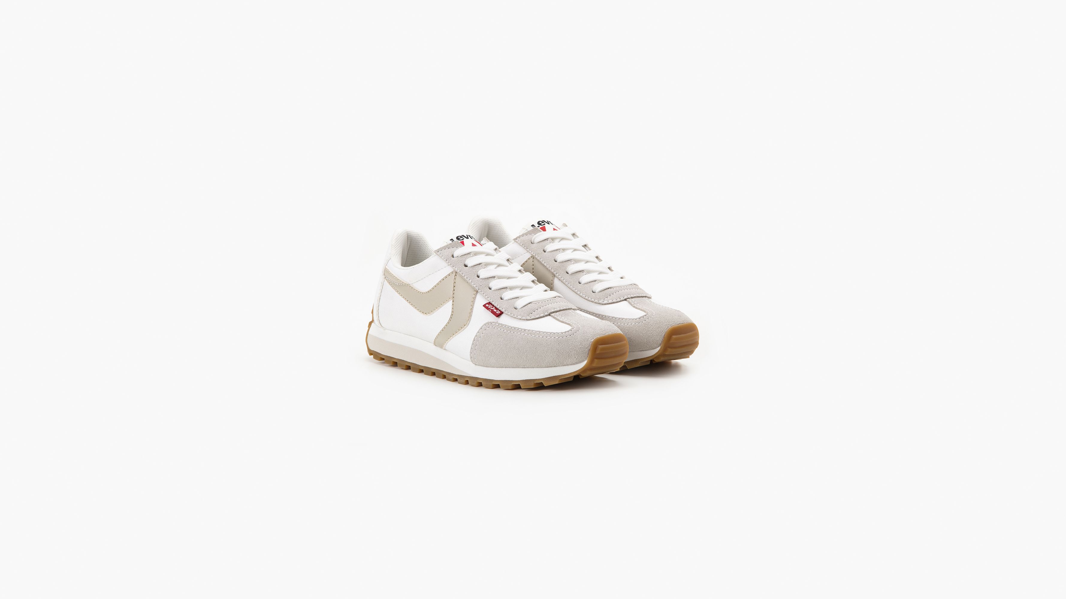 Levi's® Femme baskets Stryder Red Tab - Regular White - Blanc