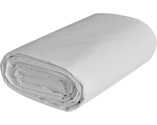 Geweven zeildoek 140 g wit 8 x 10 m