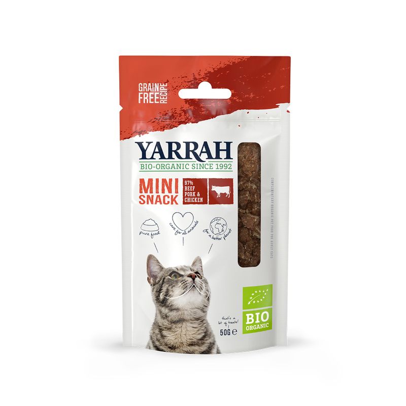 Yarrah Bio Mini Snack pour chat