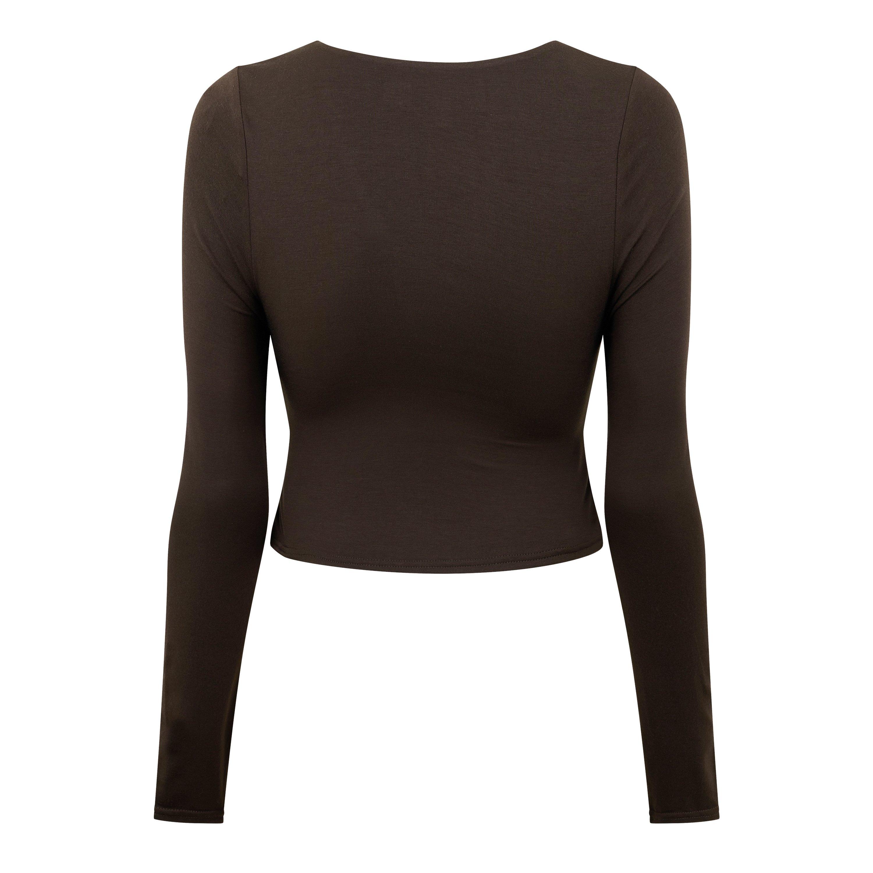 Jack Wills JW Slash Long Sleeve Top Womens