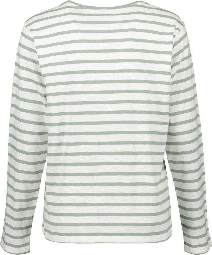 Firefly Ronja Tripe L/S T-shirt Grøn