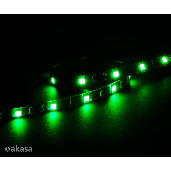 Akasa Vegas Fita Magnética LEDs GREEN 60cm