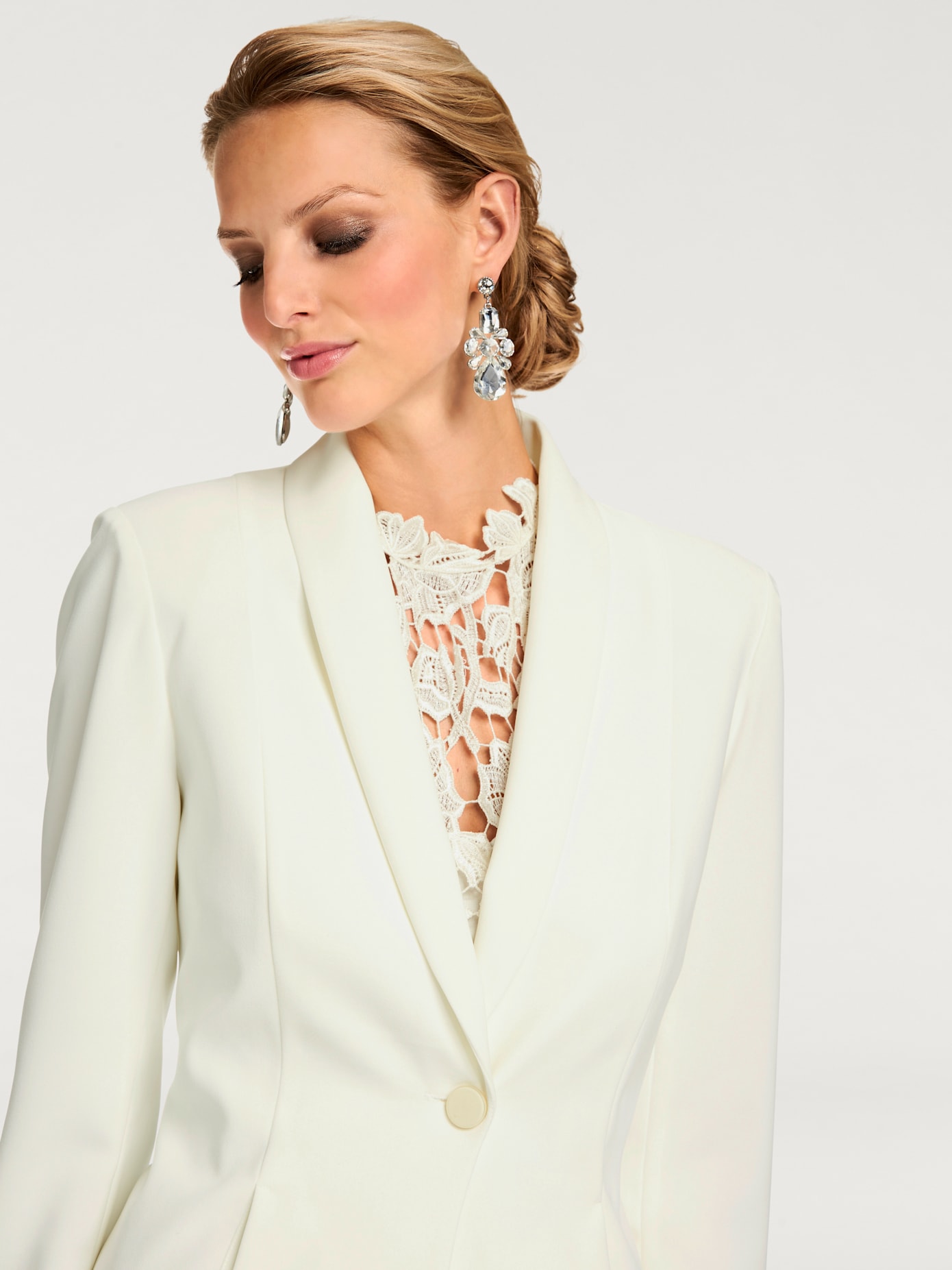 Blazer long style élégant