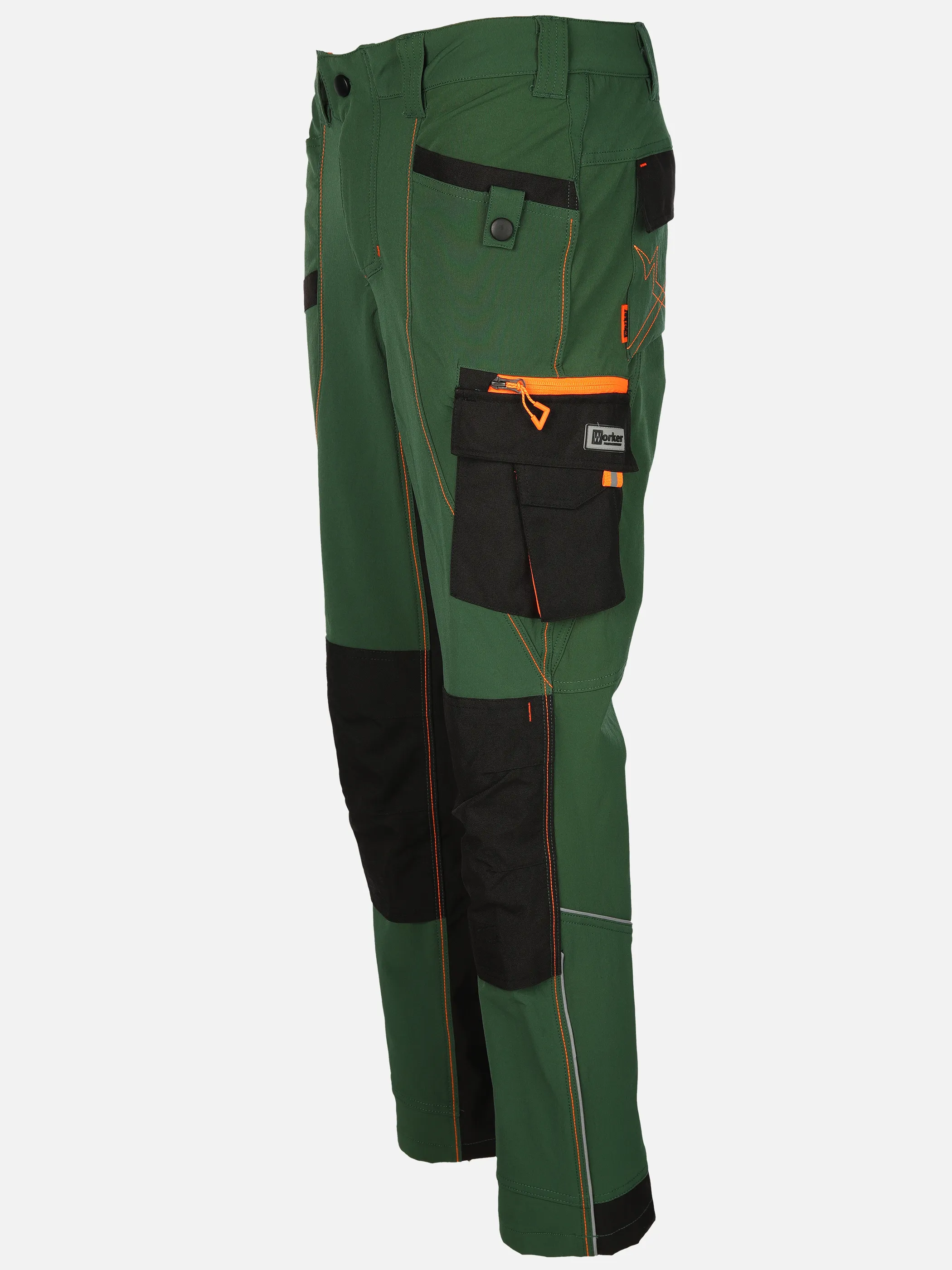 Herren Arbeitshose mit Superflex und vielen Details