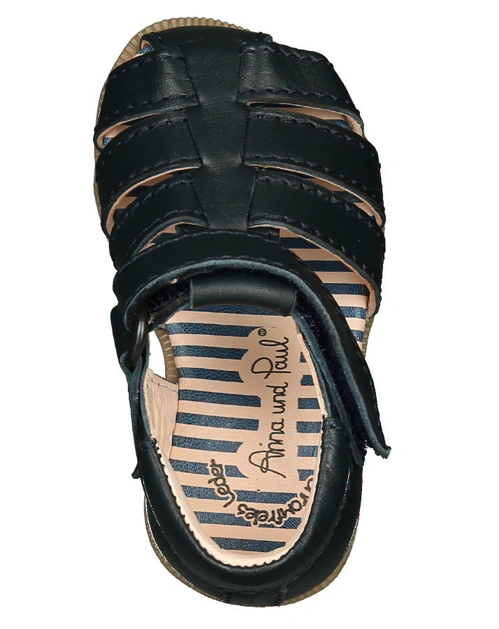 Lauflern-Sandalen PAULI mit Klett in marine