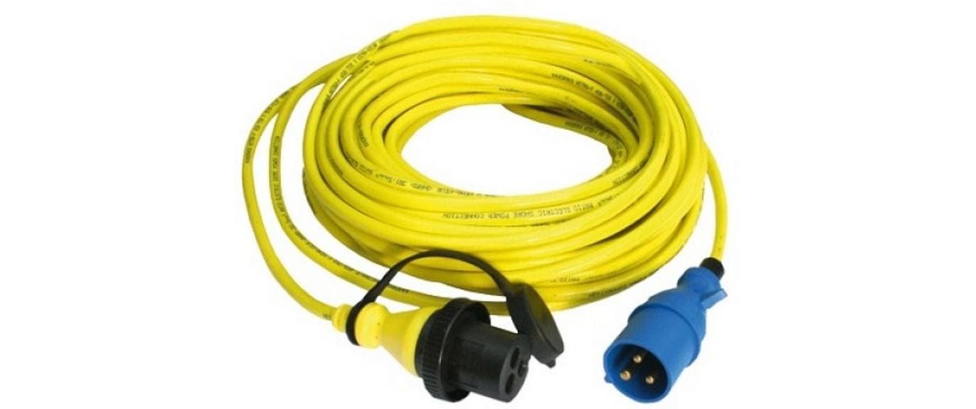 Landstromkabel 15 m, 3 x 2.5 mm²<br>Äusserst witterungsbeständiges Landstromkabel