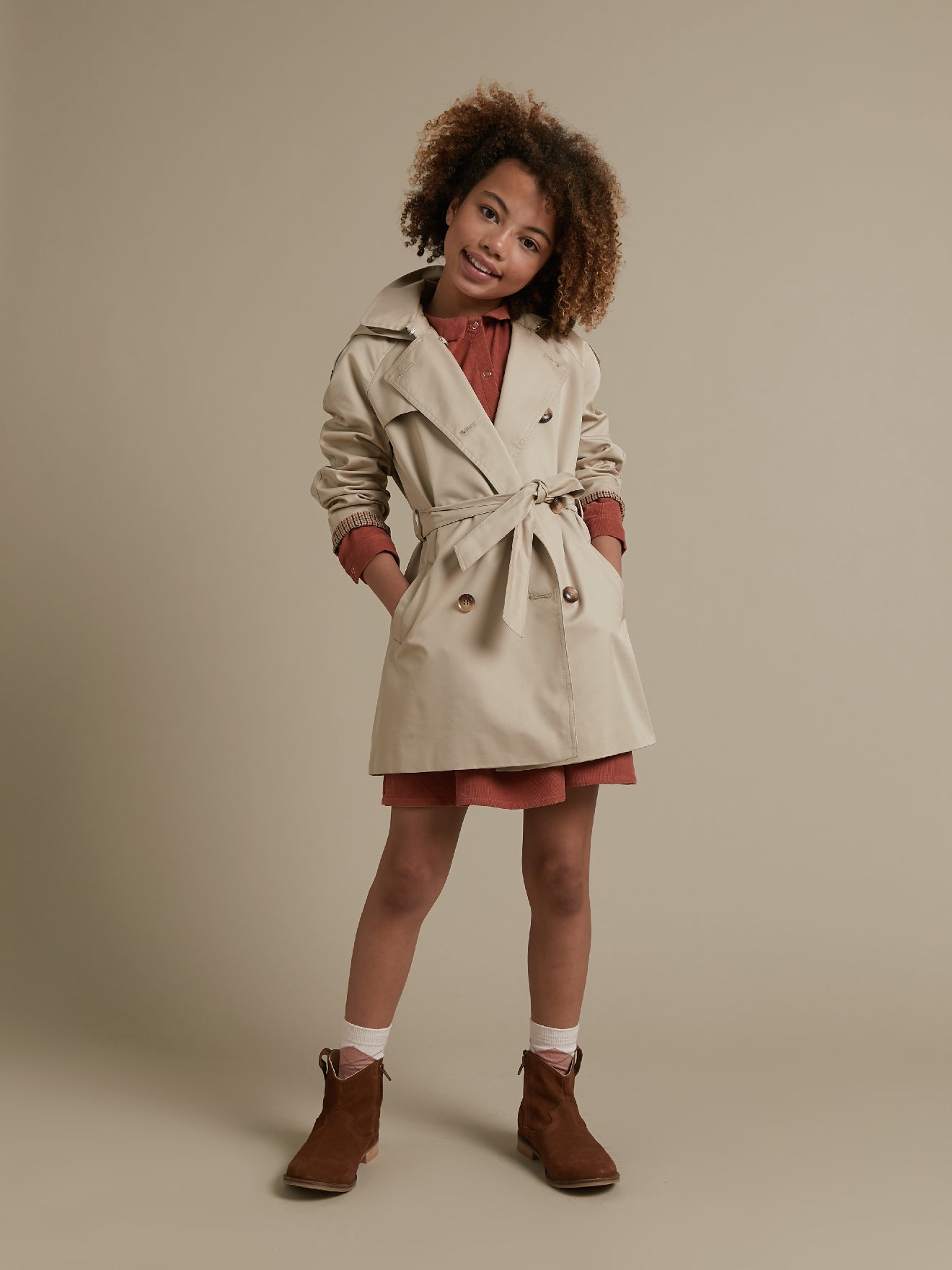 Le trench Fille : Intemporel n°6