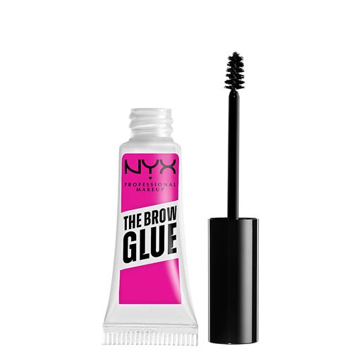 NYX Professional Makeup The Brow Glue Instant Brow Styler, 01 Transparent