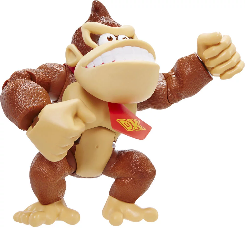 NINTENDO SUPER MARIO - FIGURINE DONKEY KONG DELUXE 15 CM