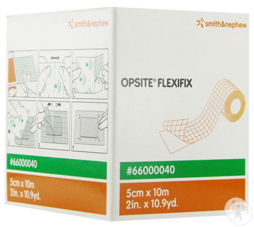 Smith&Nephew Opsite Flexifix Film Transparent Adhésif En Rouleau 5cm x 10m Pièce 1 (66000040)