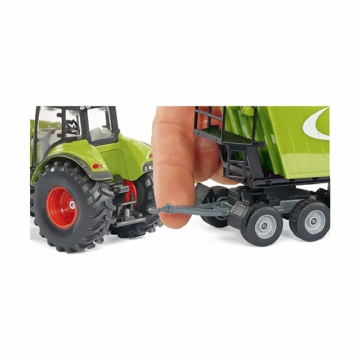 Siku Tracteur avec Chargeur et Benne