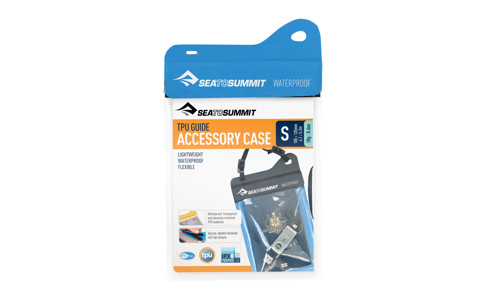 Sea to Summit Guide Accessory Case Thermoplastische Schutzhülle wasserdicht Klein black