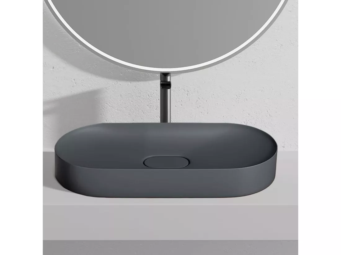 Vasque En Conglomérat Rea Iris 71 Grey