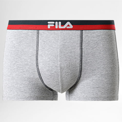 Lot De 5 Boxers FU5020 Blanc Bleu Marine Gris Chiné