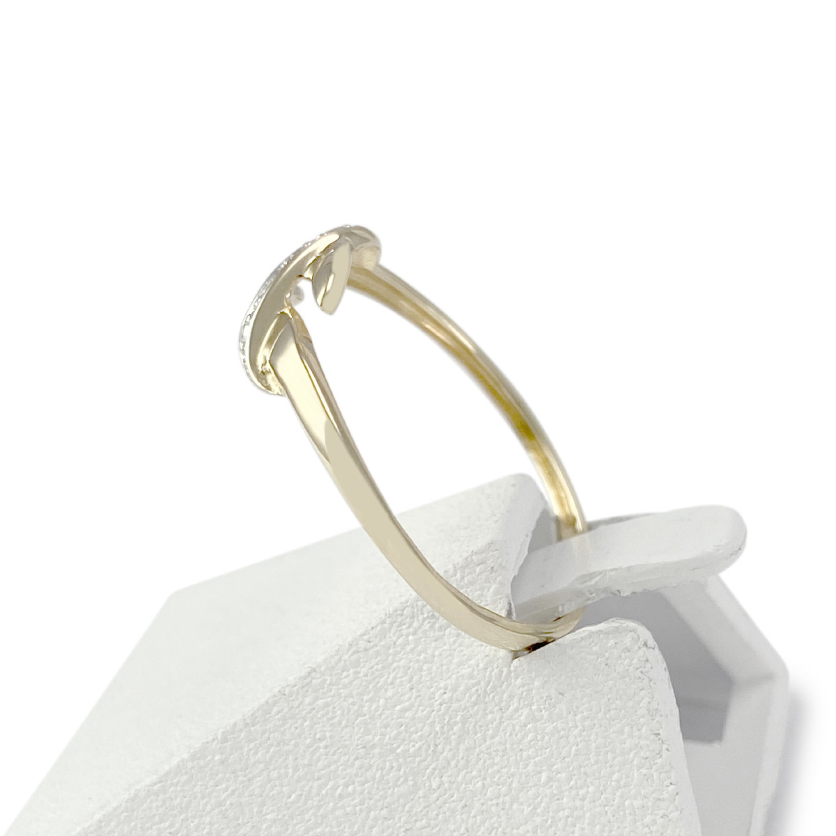 Bague d'occasion or 750 jaune diamant