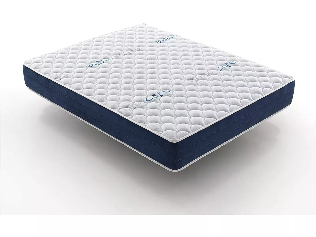 Matelas 200x200 mousse real confort | mousse à mémorie de forme visco soft® | épaisseur 25 cm - double face été-hiver