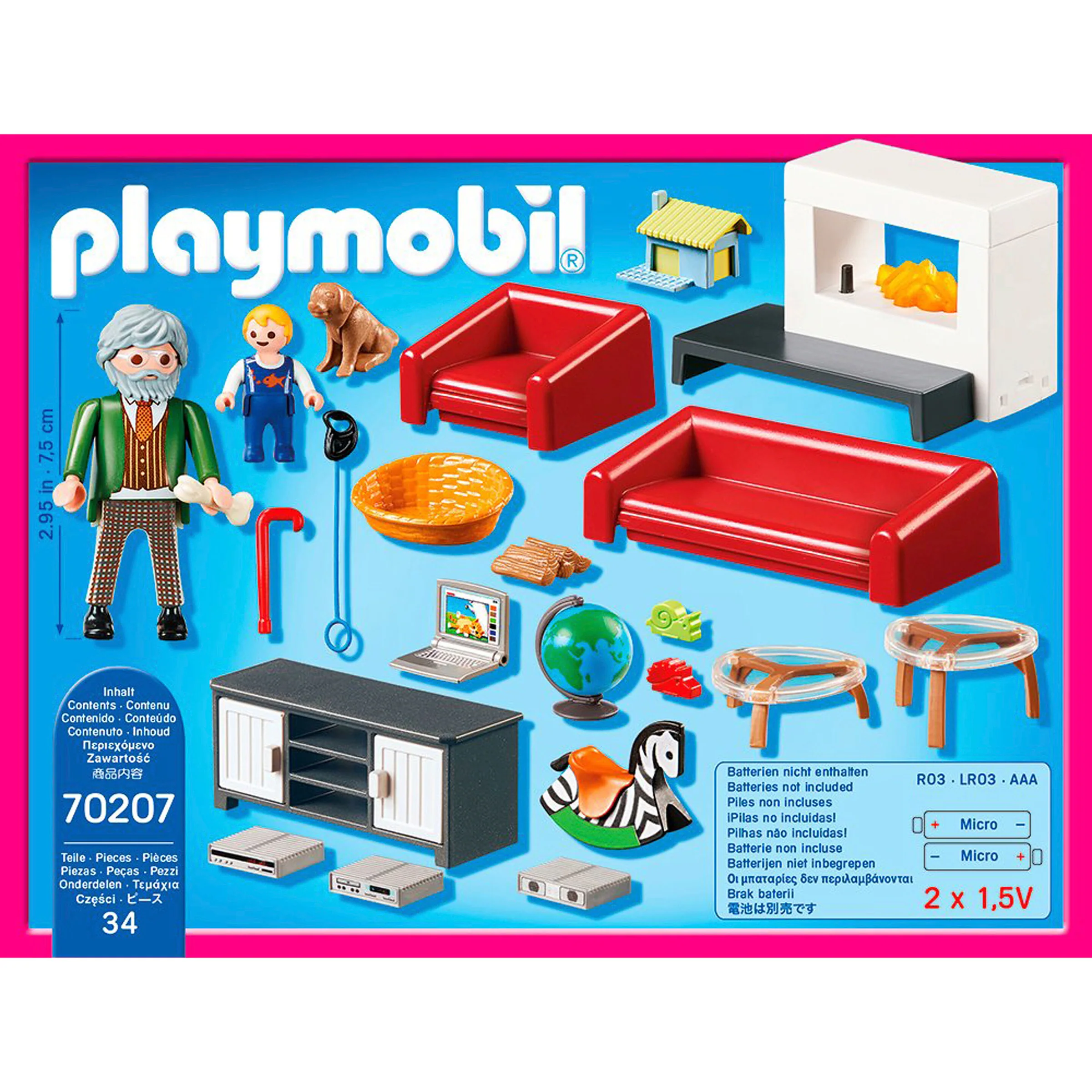 Playmobil® - DOLLHOUSE 70207 Gemütliches Wohnzimmer