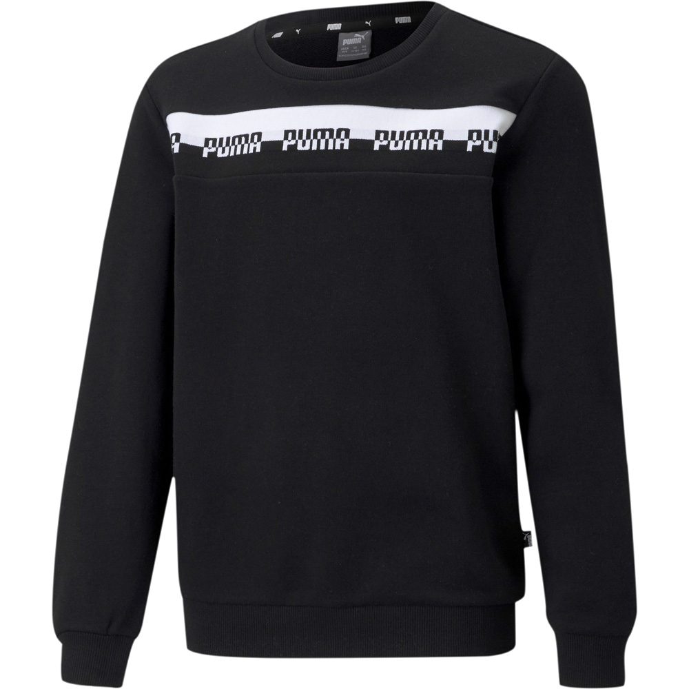 Puma Amplified Crew Sweatshirt Jungen puma black