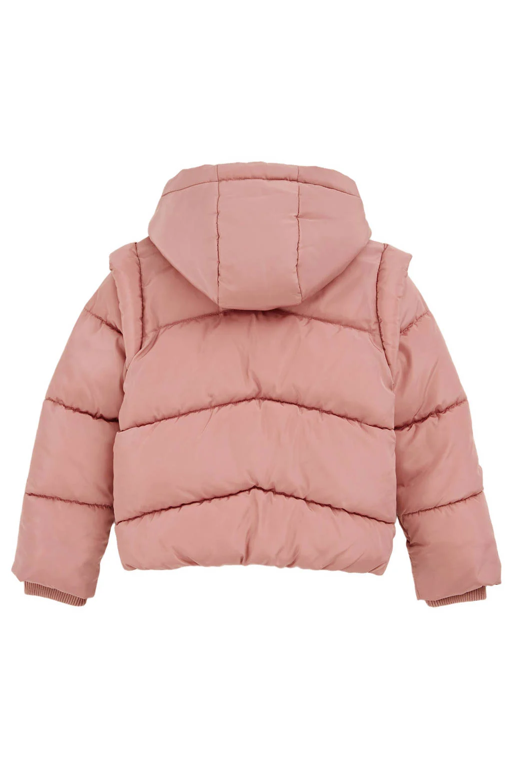 WE Fashion gewatteerde jas poederroze