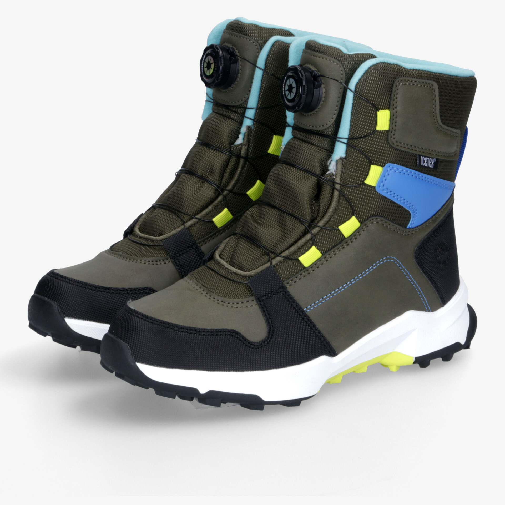 DooDogs Kinder Winterstiefel olive