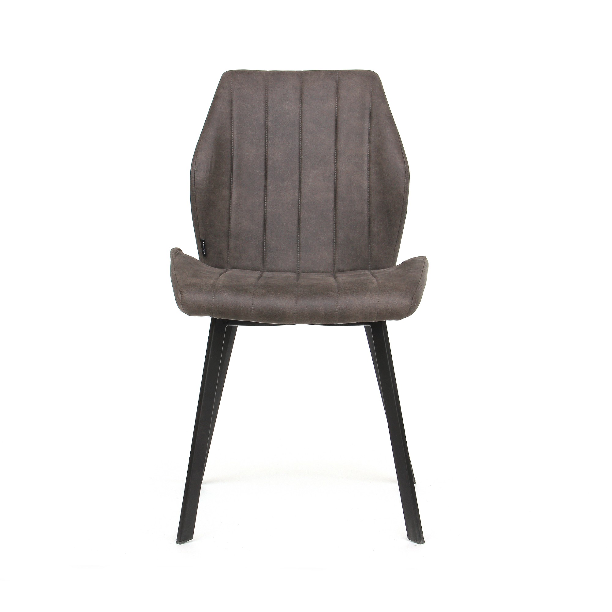 Lehnstuhl 'Marne', anthrazit, T 50 cm, B 50 cm, H 95 cm von fischer's lagerhaus