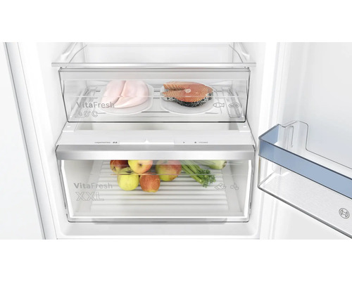 Bosch KIN86VSE0 inbouwkoelkast met vriezer, afmetingen (B x H x D): 54,1 x 177,2 x 54,8 cm, koelgedeelte: 184 l, vriesgedeelte: 76 l