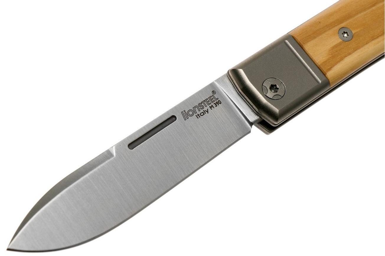 LionSteel BestMan BM2 UL Olive slipjoint zakmes