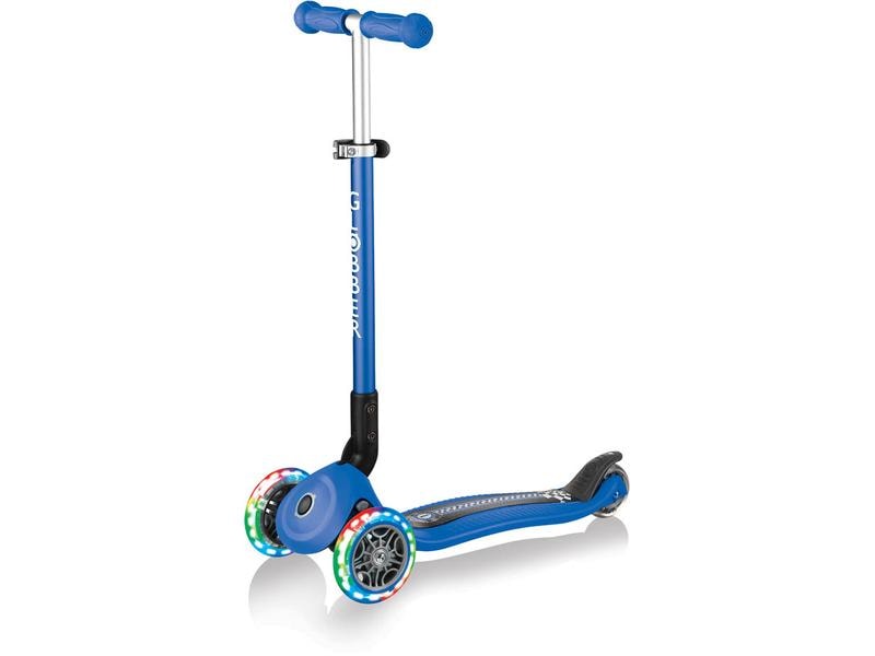 GLOBBER Scooter Primo Foldable Fantasy Lights Blau Faltbares Kickboard