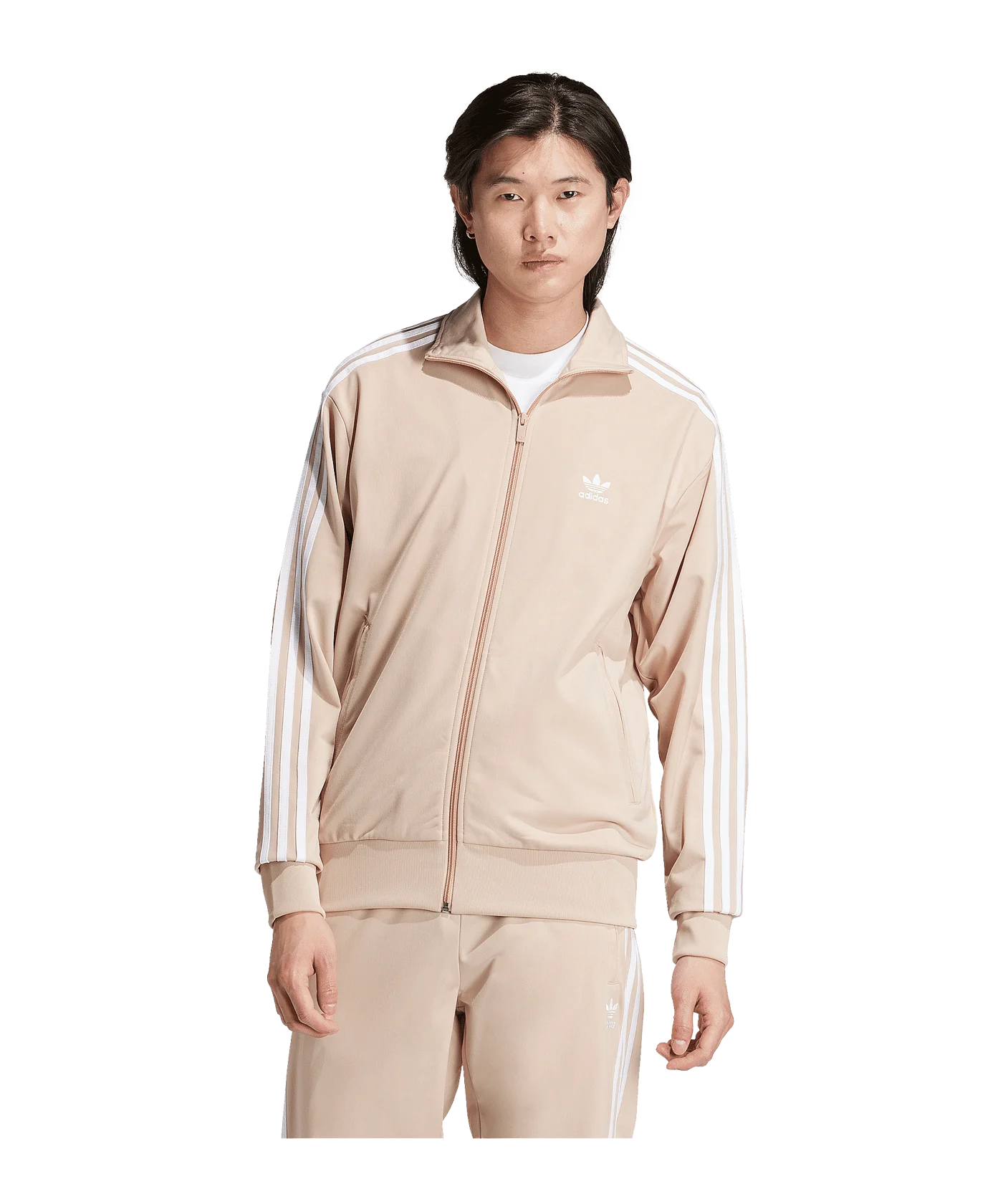 adidas Originals Adicolor Classics Firebird Track Top Beige