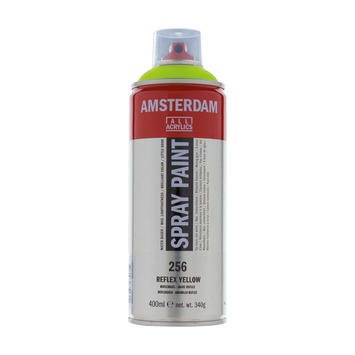 Amsterdam verf acrylverfspray reflexgeel 400ml