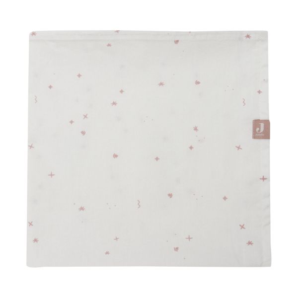 Jollein Twinkling Ledikantlaken - 120 x 150 cm - Wild Rose