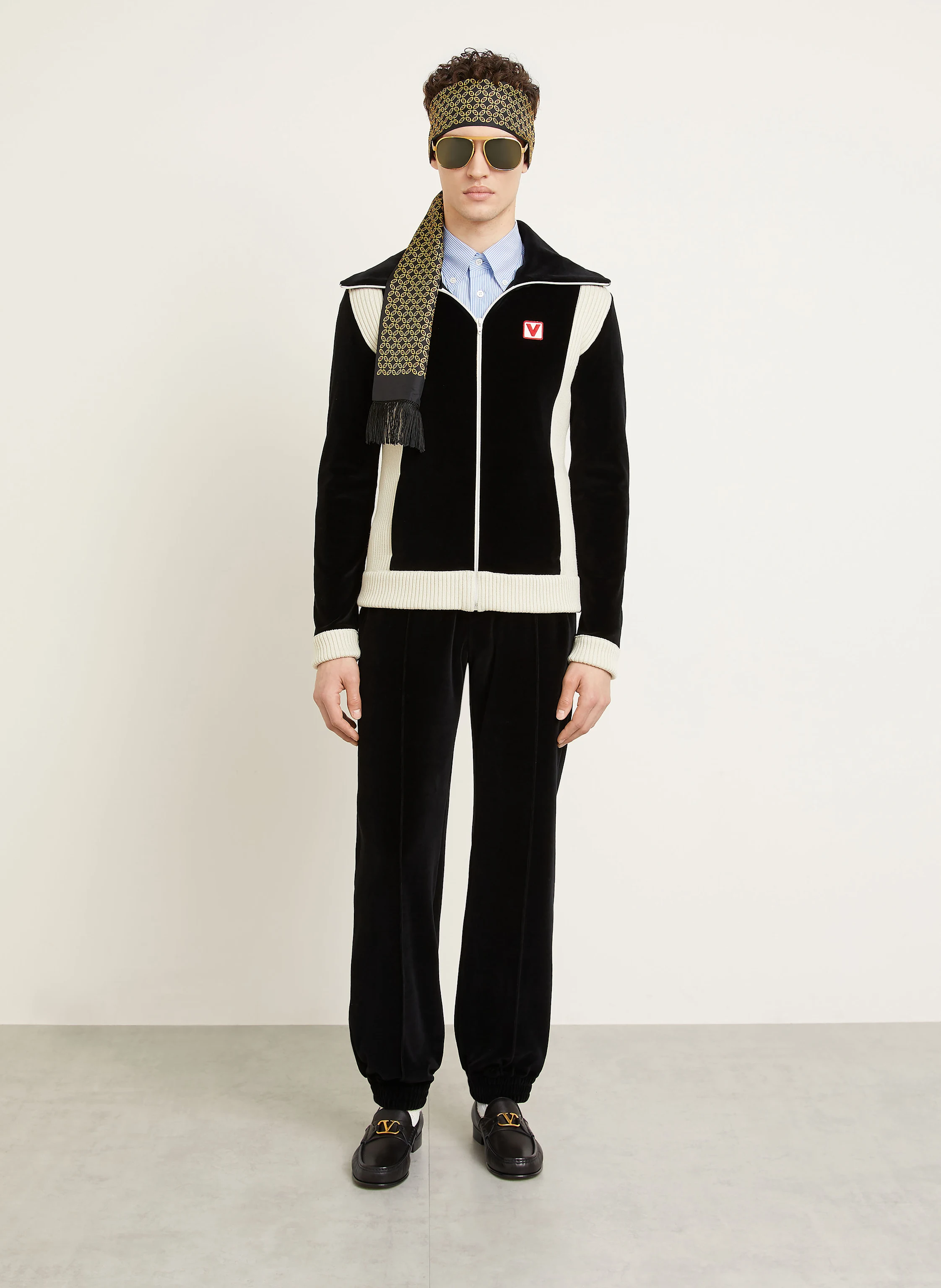 VALENTINO Nickihose im Jogging-Stil
