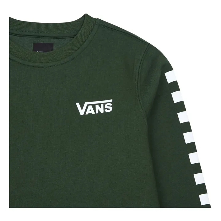 Vans Sweat Exposition Check Crew | Noir