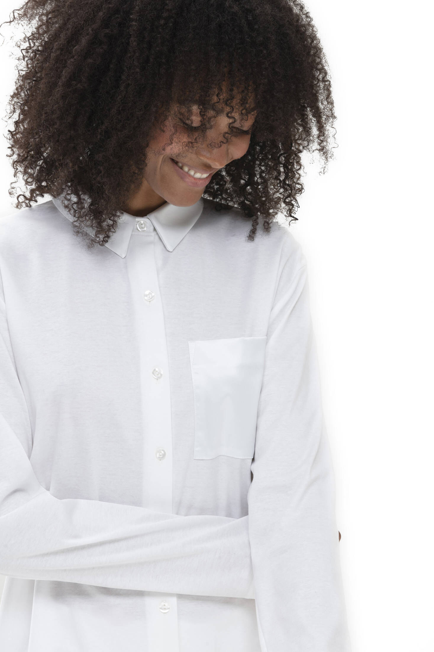 mey| Damen Pyjama Shirt