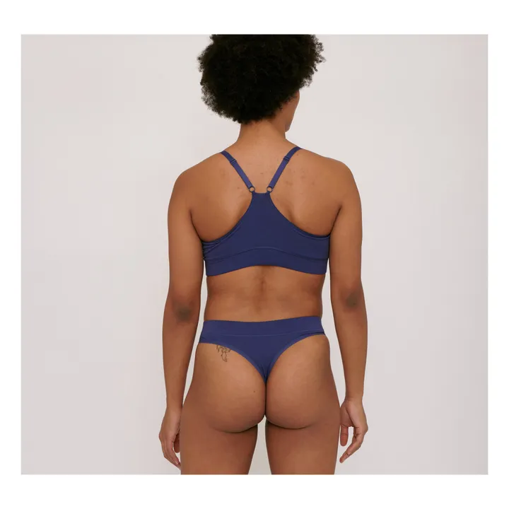 Organic Basics Lot de 2 Tonga Coton Bio | Bleu de mer
