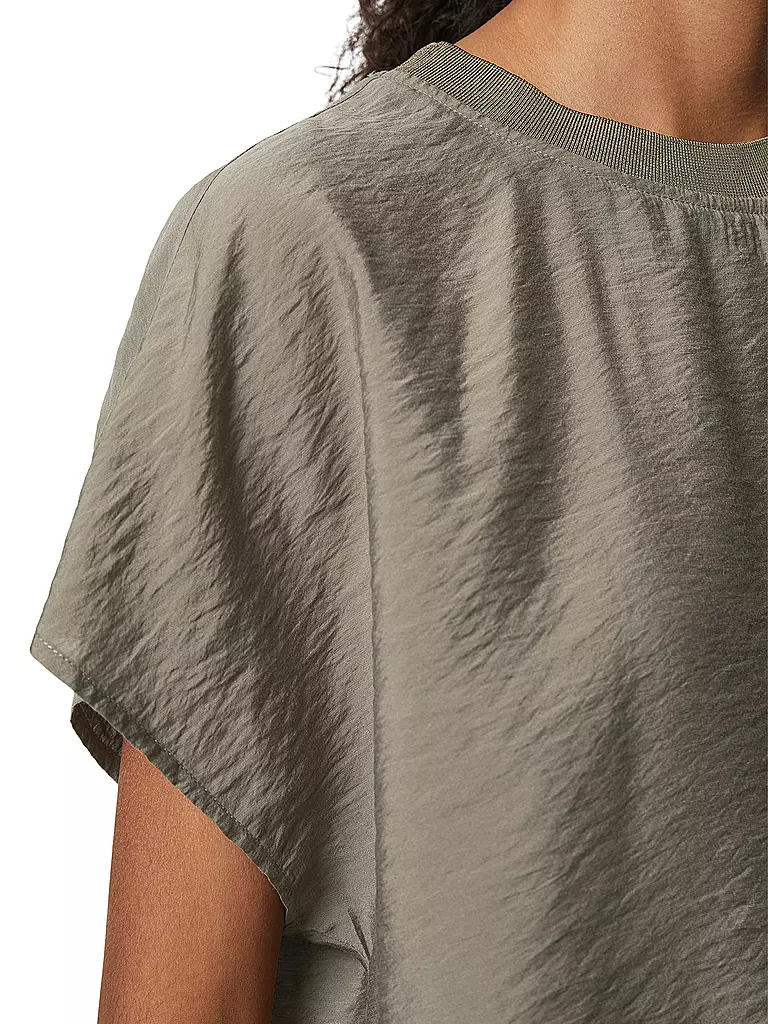 MARC O'POLO Blusenshirt hellbraun