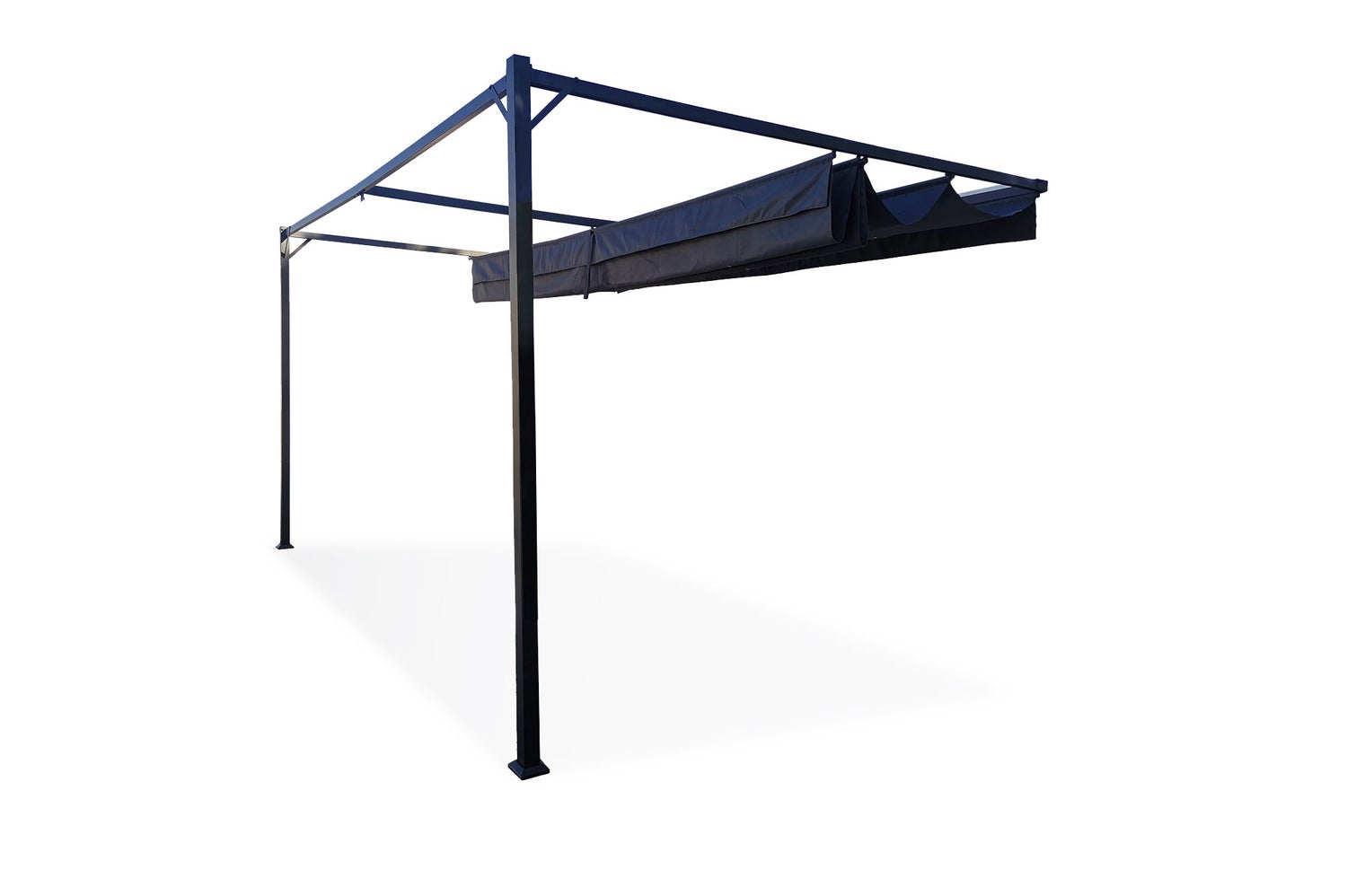 Pergola NOOSA 400L300 Antraciet Wandmontage