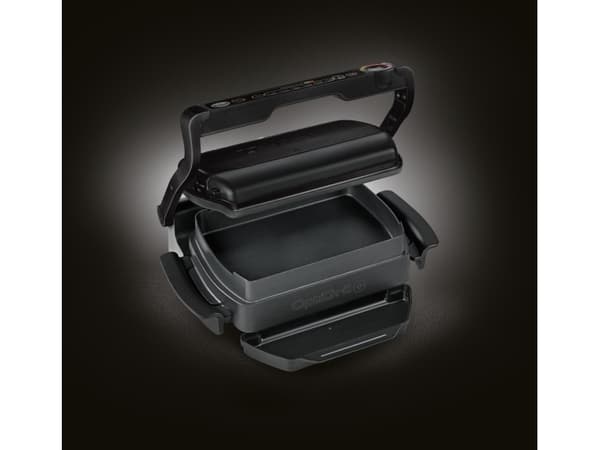 Tefal OptiGrill+ Snacking&Baking GC714834 - Grill - elektrisk - 600 kvadratcentimeter - svart